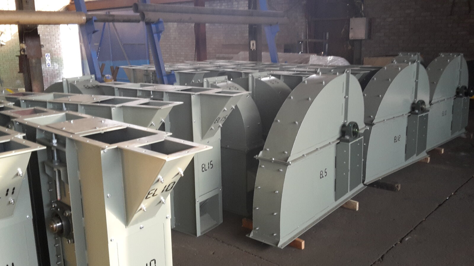 Bucket elevator by Facet Engineering