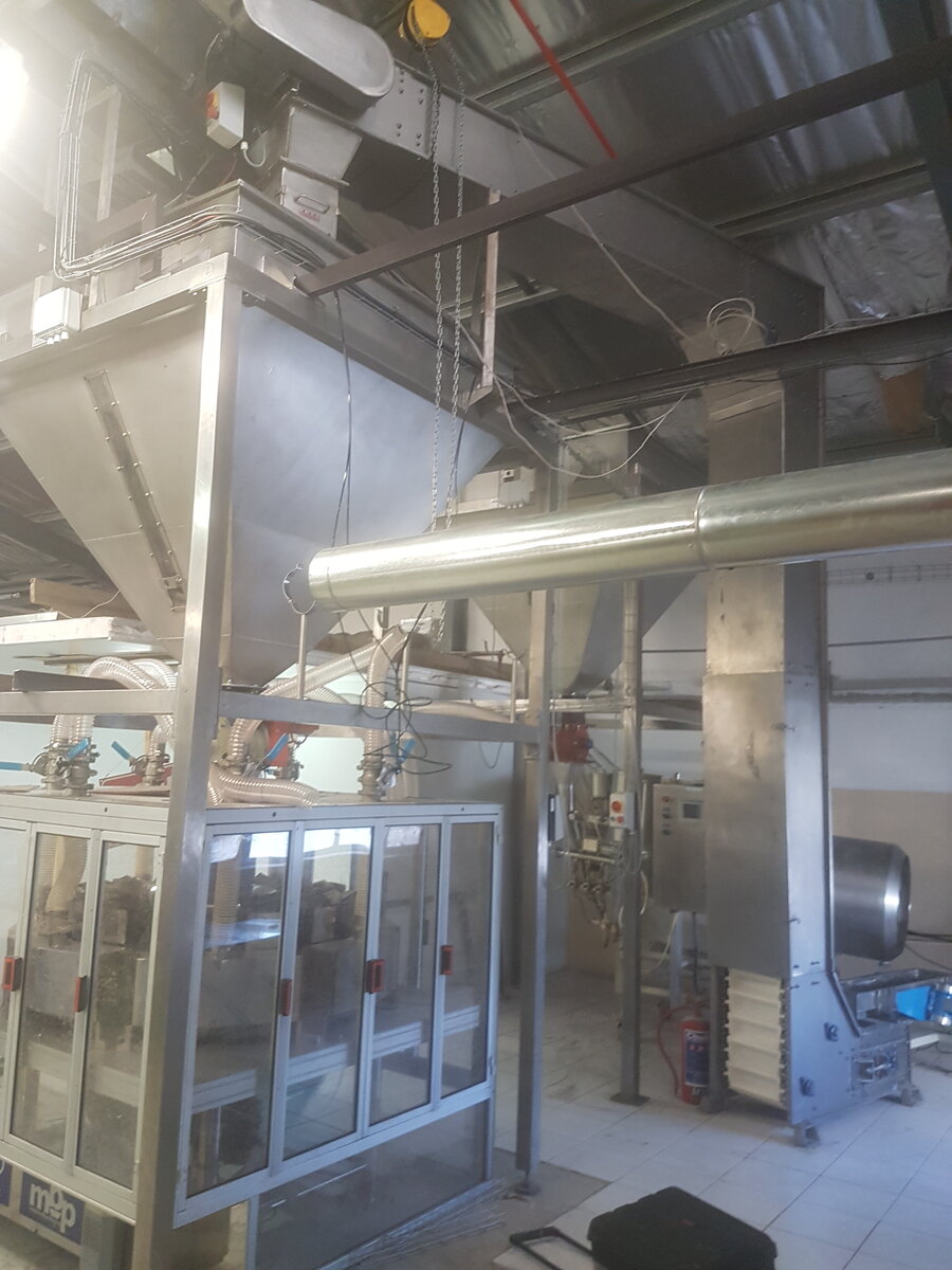 Facet Engineering grain processing installation